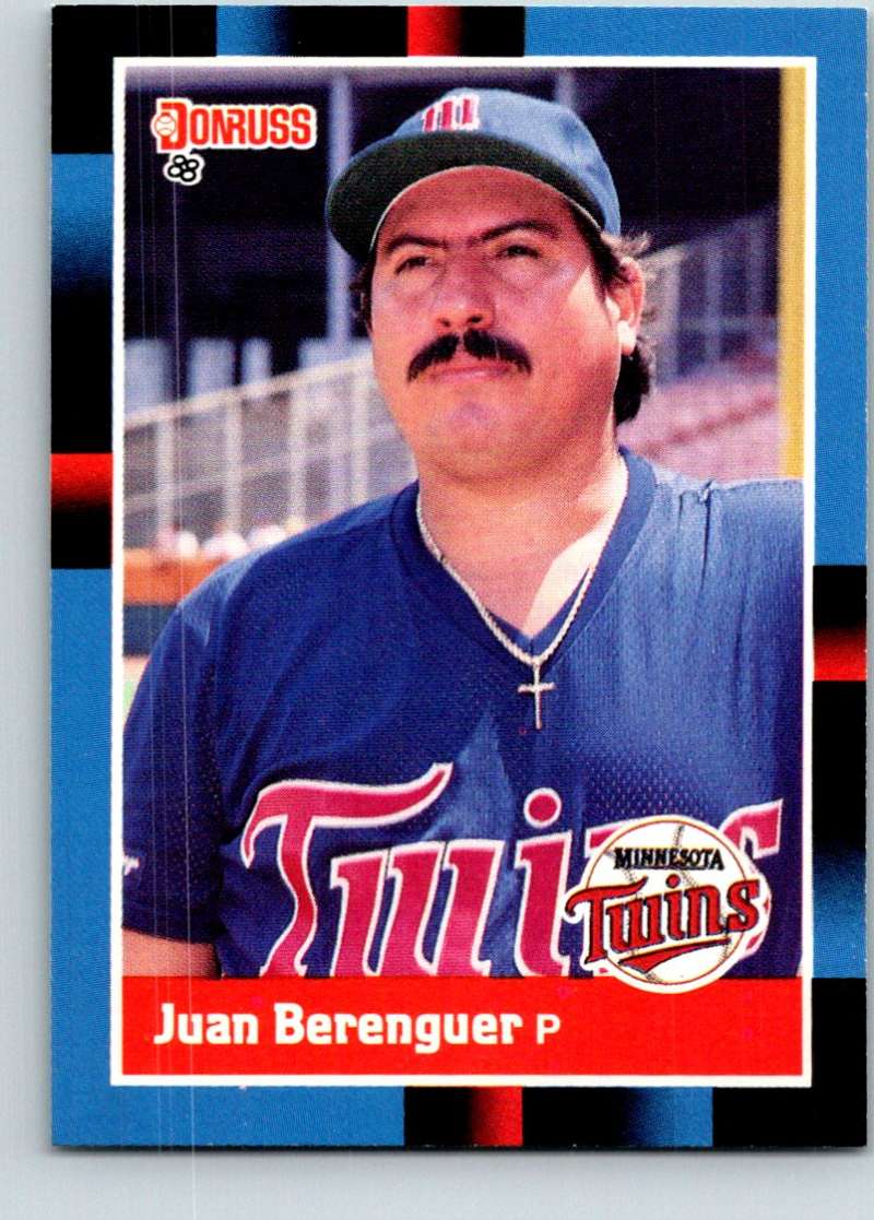 1988 Donruss #395 Juan Berenguer Mint Image 1