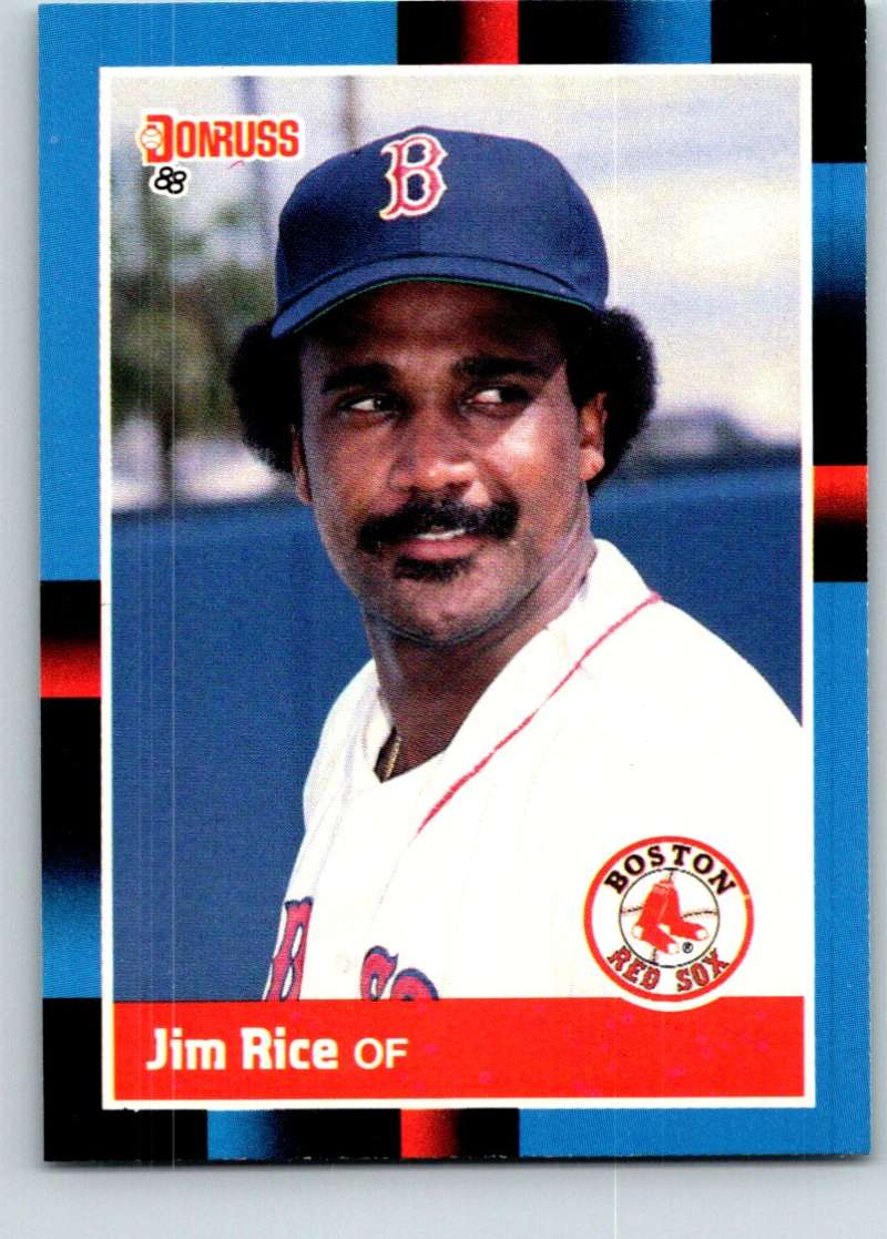 1988 Donruss #399 Jim Rice Mint Image 1