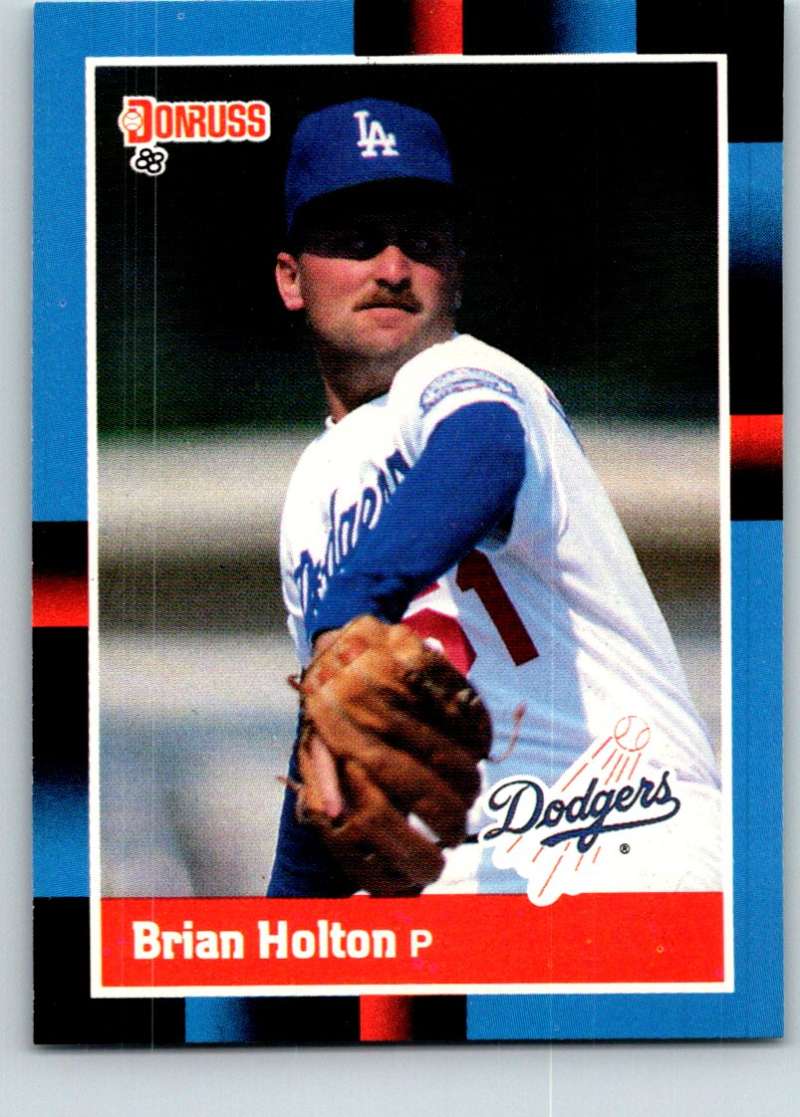 1988 Donruss #402 Brian Holton Mint Image 1