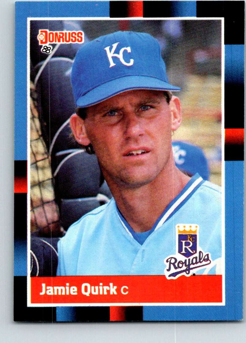 1988 Donruss #404 Jamie Quirk Mint Image 1