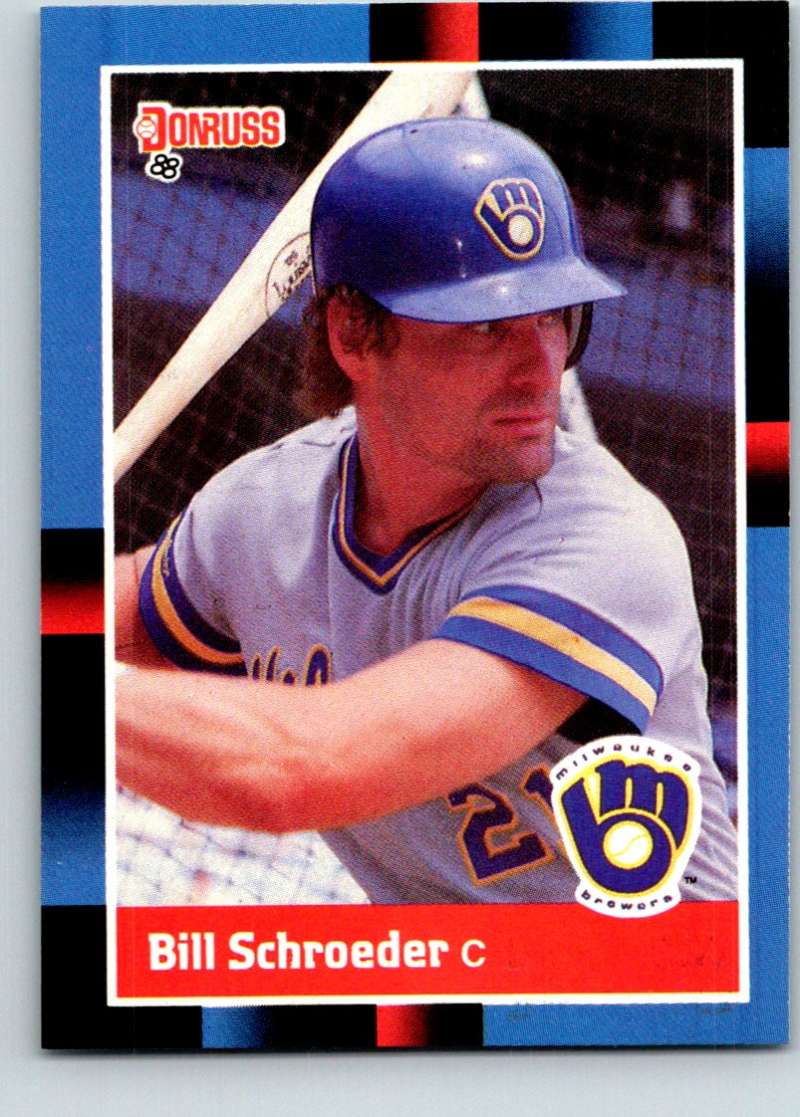 1988 Donruss #419 Bill Schroeder Mint Image 1