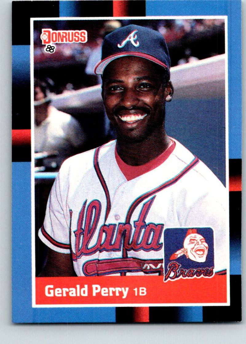 1988 Donruss #437 Gerald Perry Mint