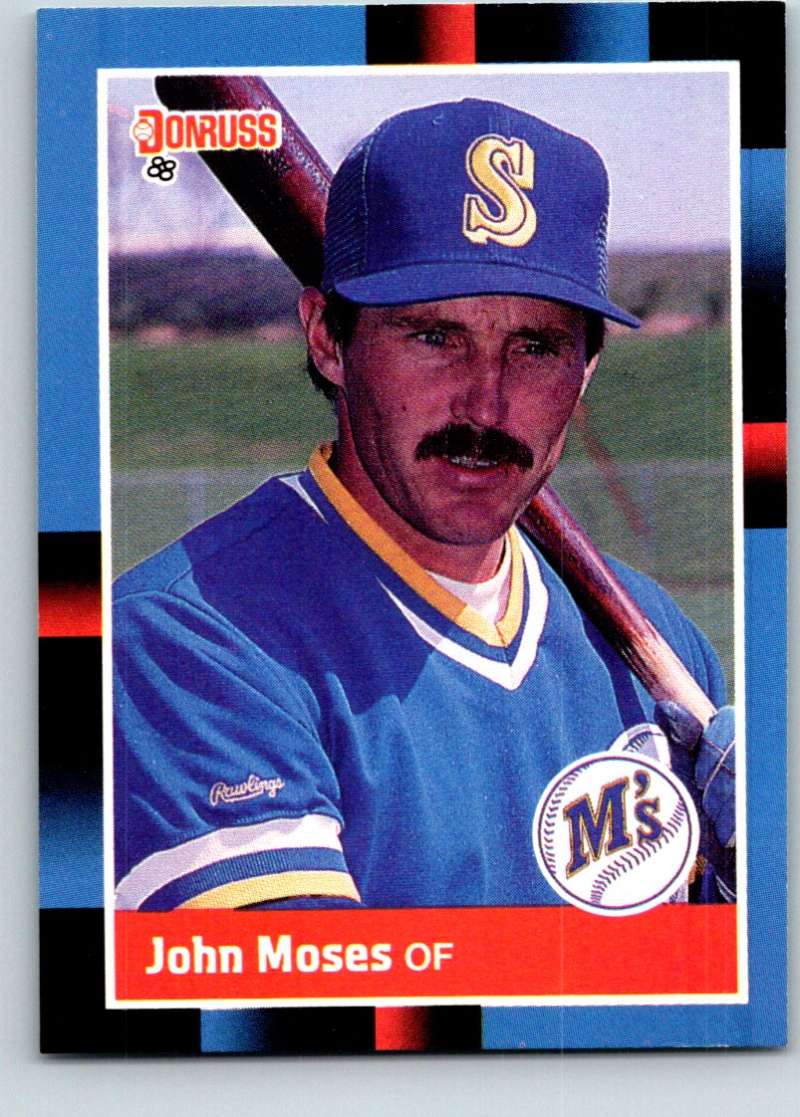 1988 Donruss #440 John Moses Mint Image 1