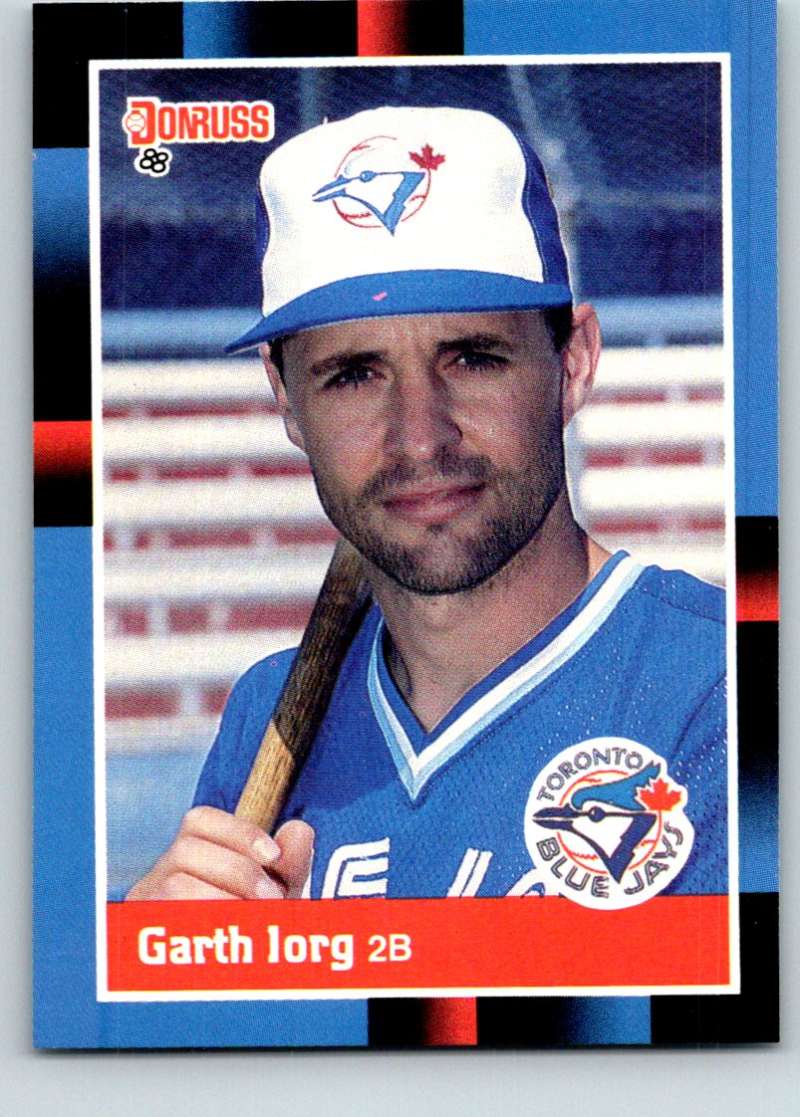 1988 Donruss #444 Garth Iorg Mint Image 1