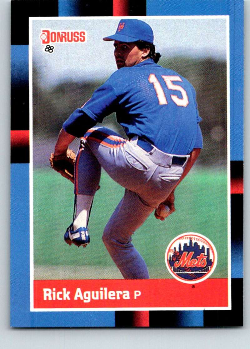 1988 Donruss #446 Rick Aguilera Mint Image 1