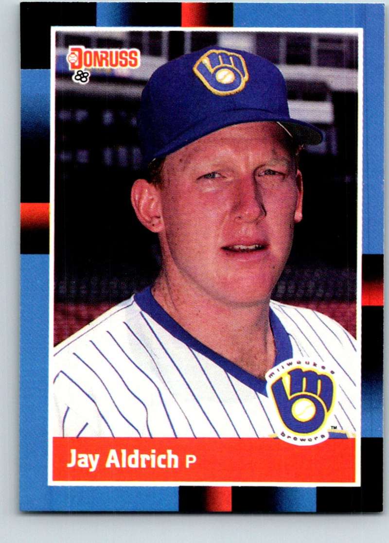 1988 Donruss #460 Jay Aldrich Mint RC Rookie Image 1