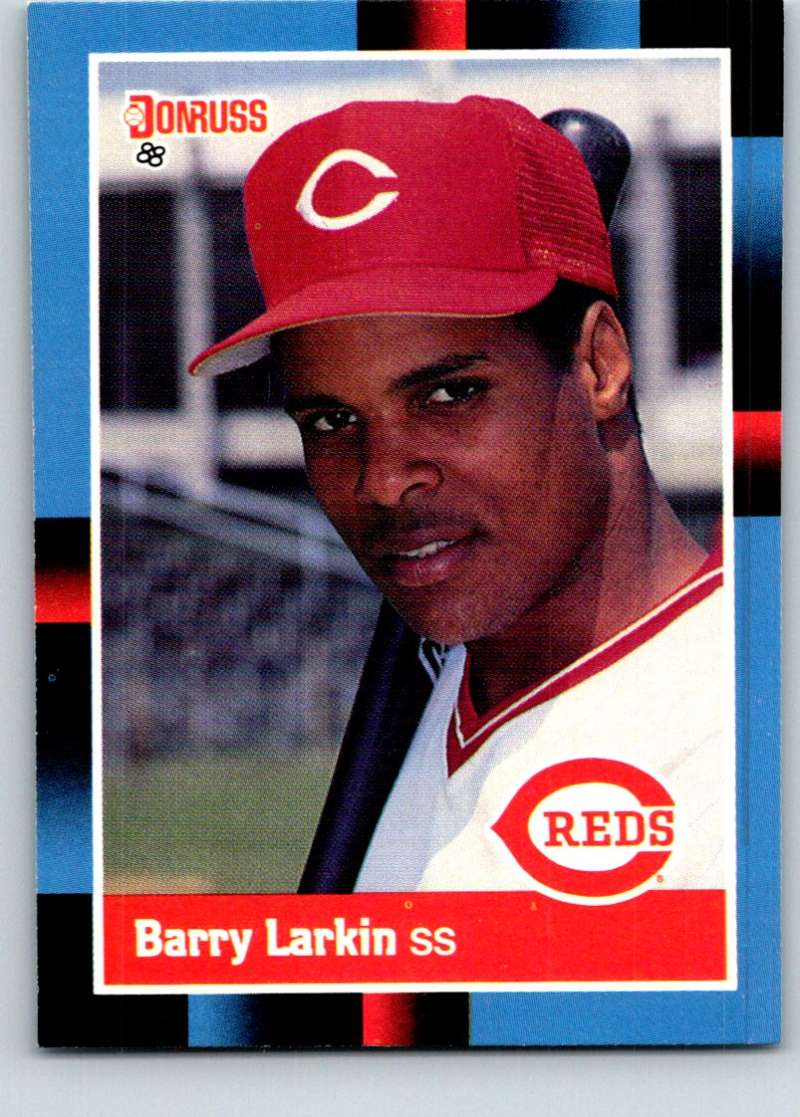 1988 Donruss #492 Barry Larkin Mint Image 1