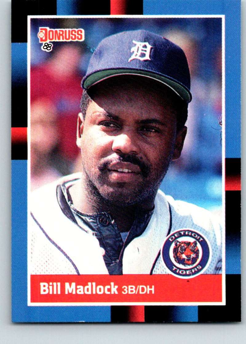1988 Donruss #496 Bill Madlock Mint Image 1
