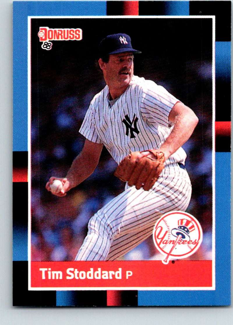1988 Donruss #497 Tim Stoddard Mint Image 1