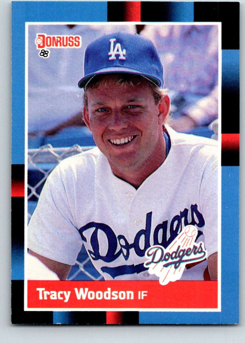1988 Donruss #499 Tracy Woodson Mint RC Rookie Image 1