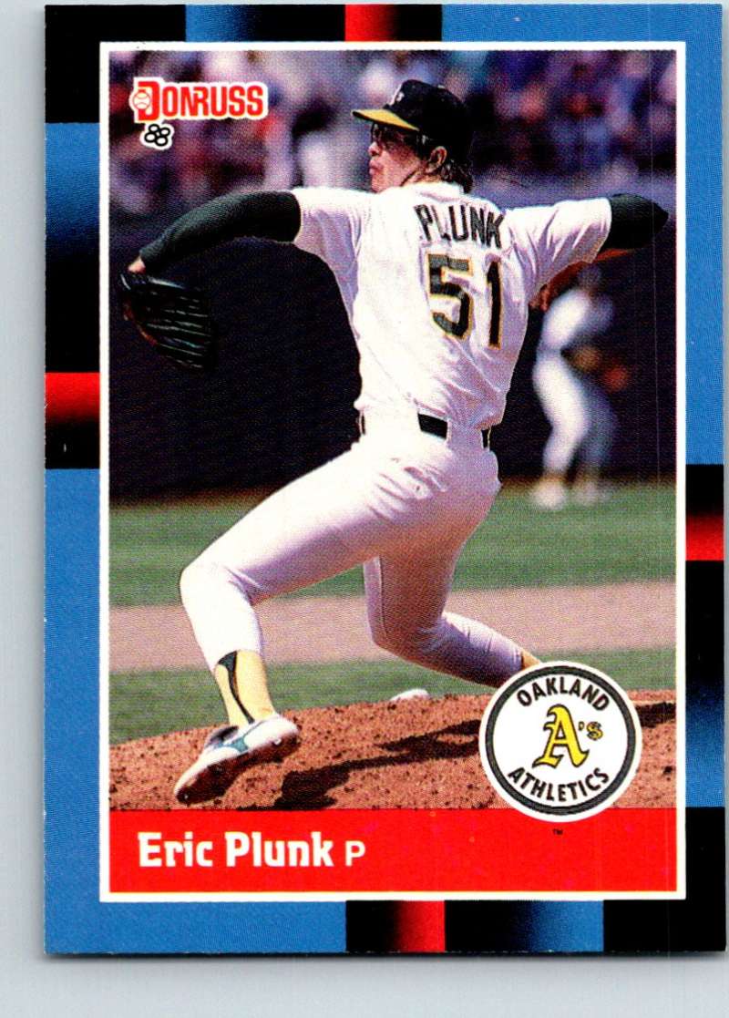 1988 Donruss #503 Eric Plunk Mint Image 1