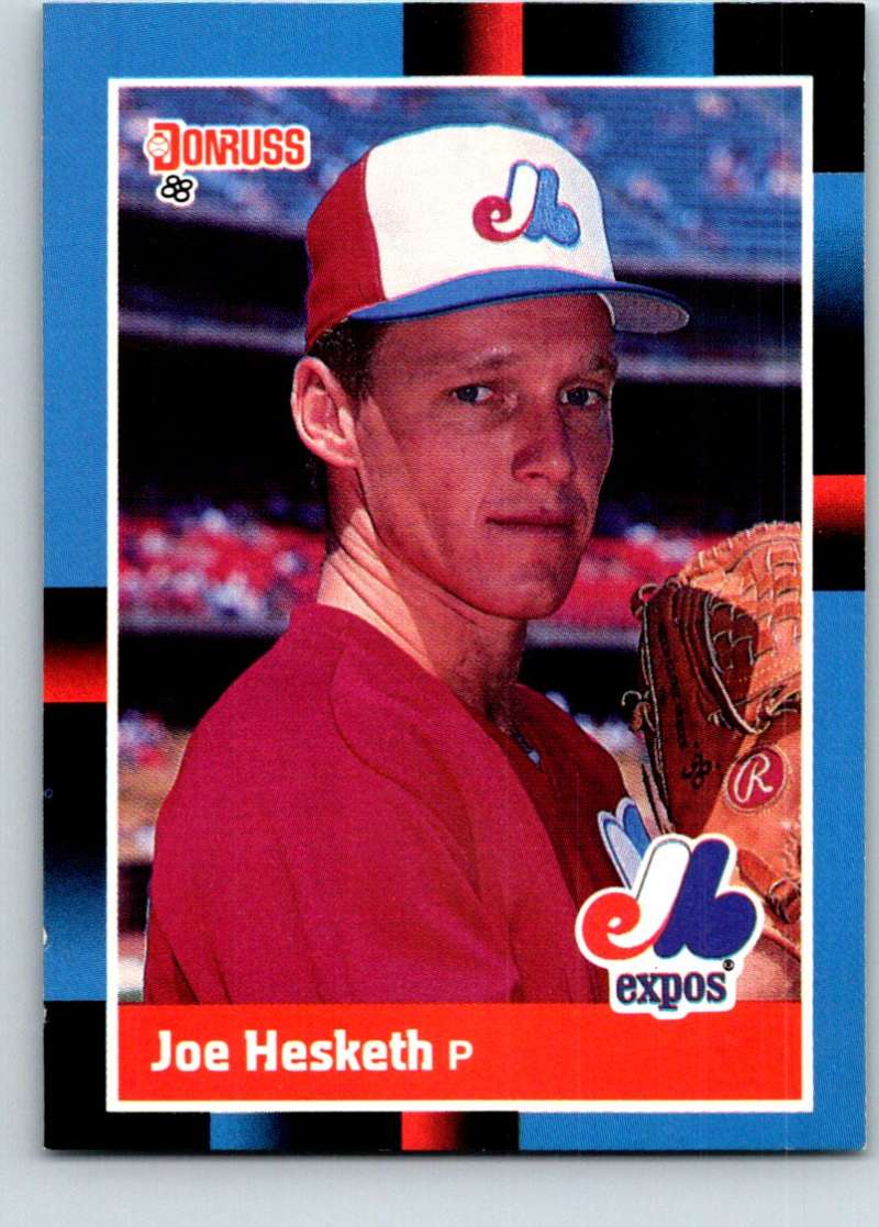 1988 Donruss #504 Joe Hesketh Mint Image 1