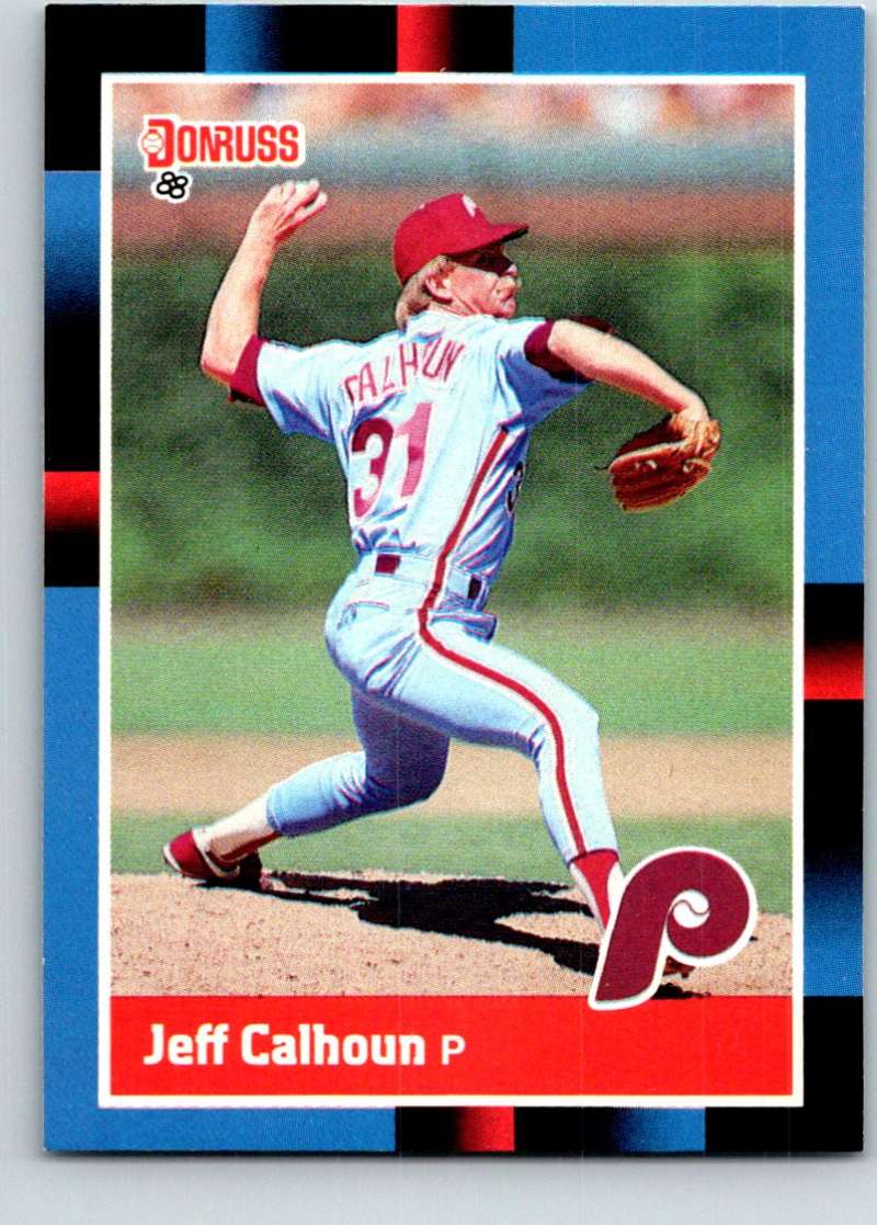 1988 Donruss #509 Jeff Calhoun Mint Image 1