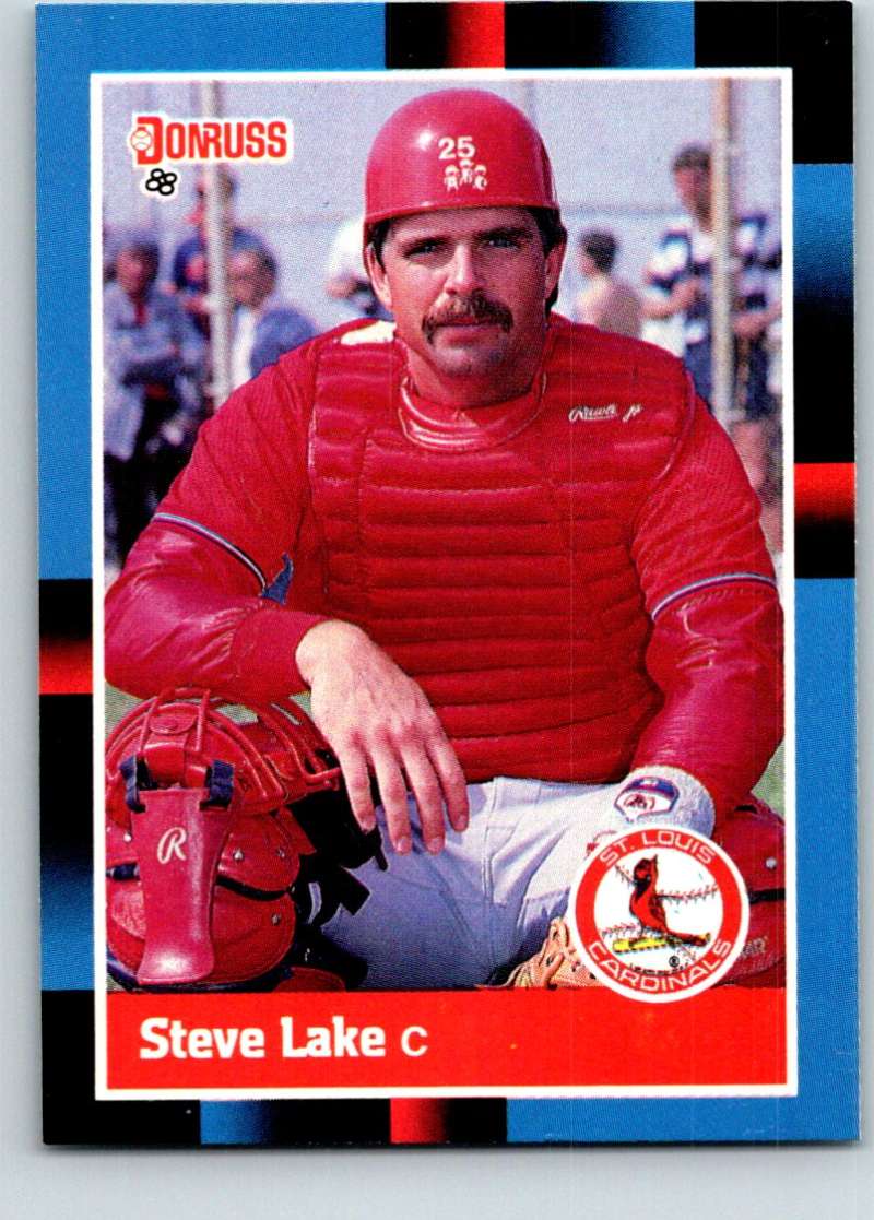 1988 Donruss #510 Steve Lake Mint Image 1