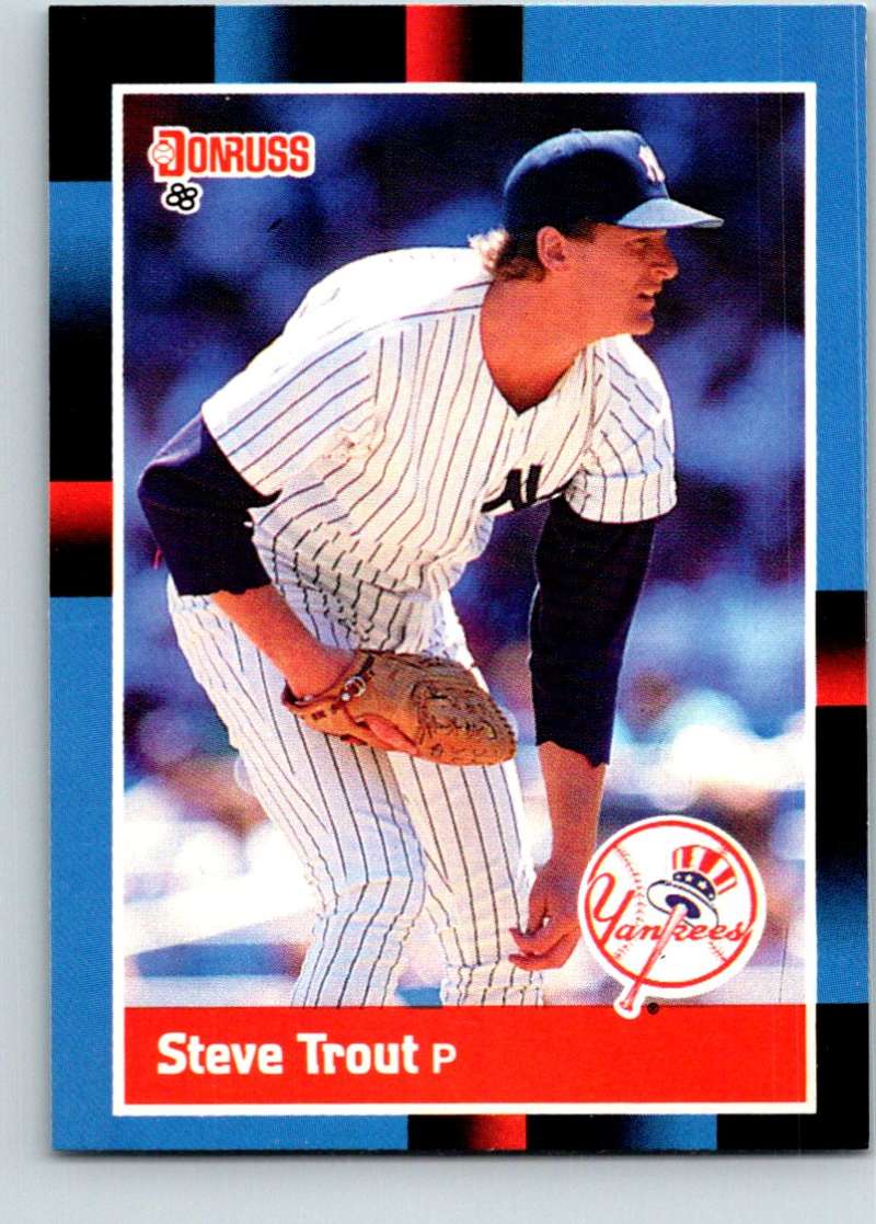 1988 Donruss #524 Steve Trout Mint Image 1
