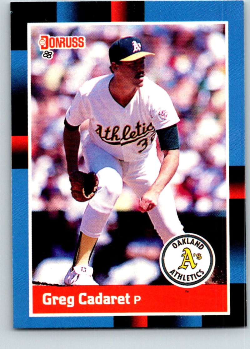 1988 Donruss #528 Greg Cadaret Mint RC Rookie Image 1