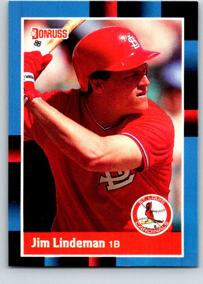 1988 Donruss #540 Jim Lindeman Mint Image 1