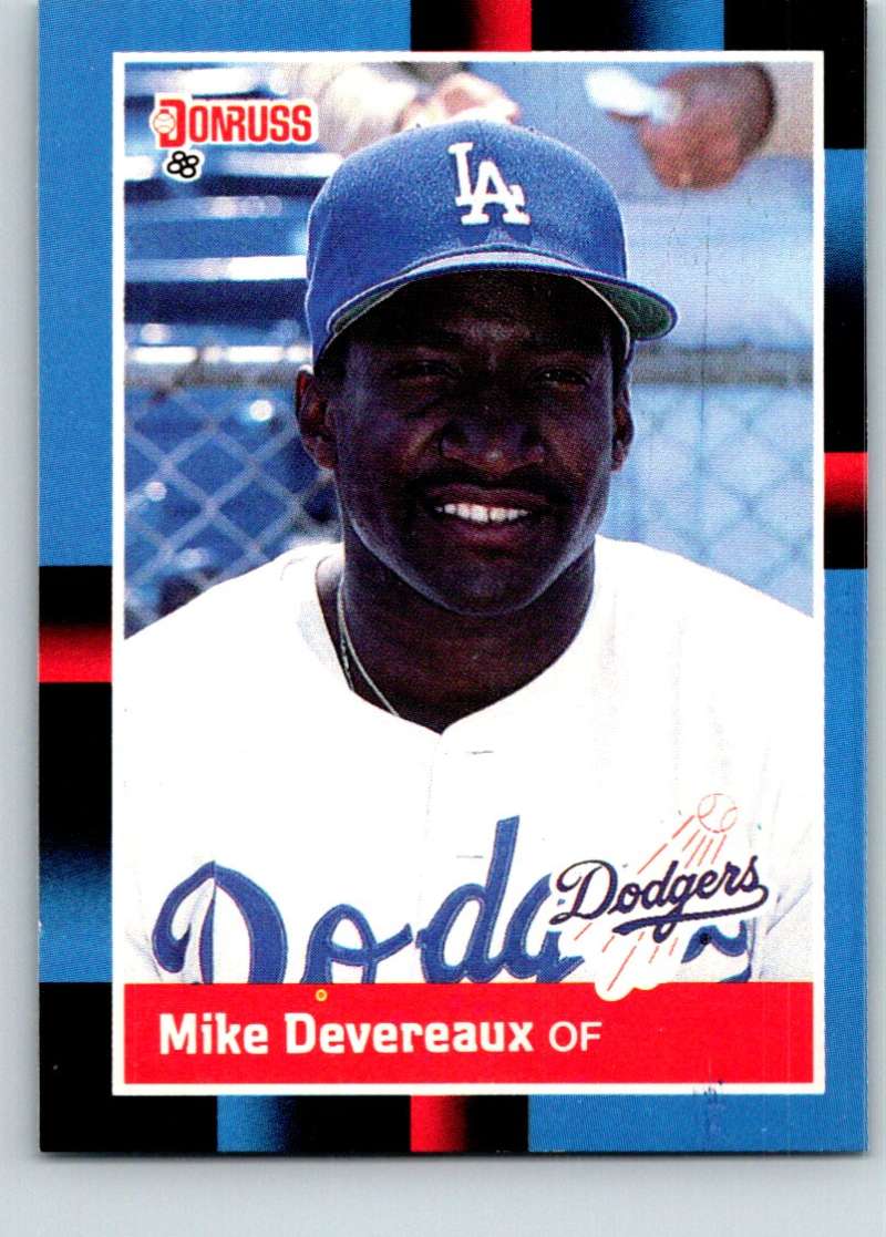 1988 Donruss #546 Mike Devereaux Mint RC Rookie Image 1