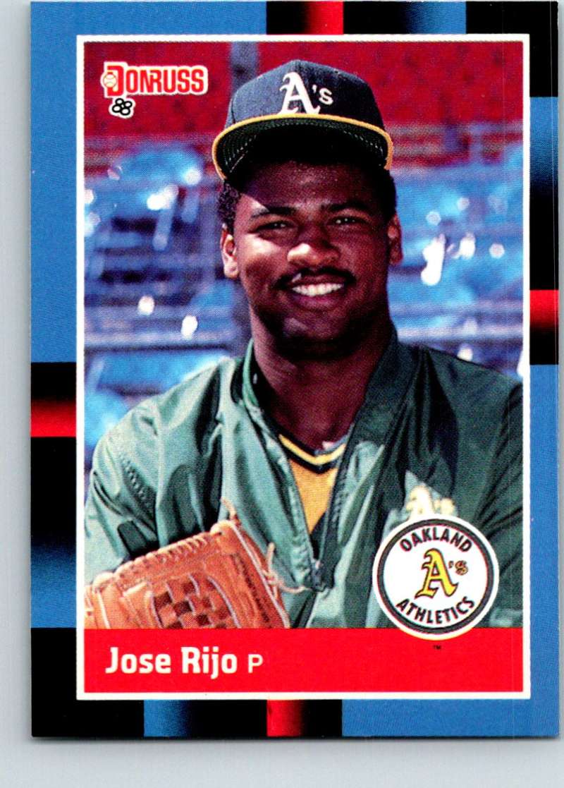 1988 Donruss #548 Jose Rijo Mint Image 1