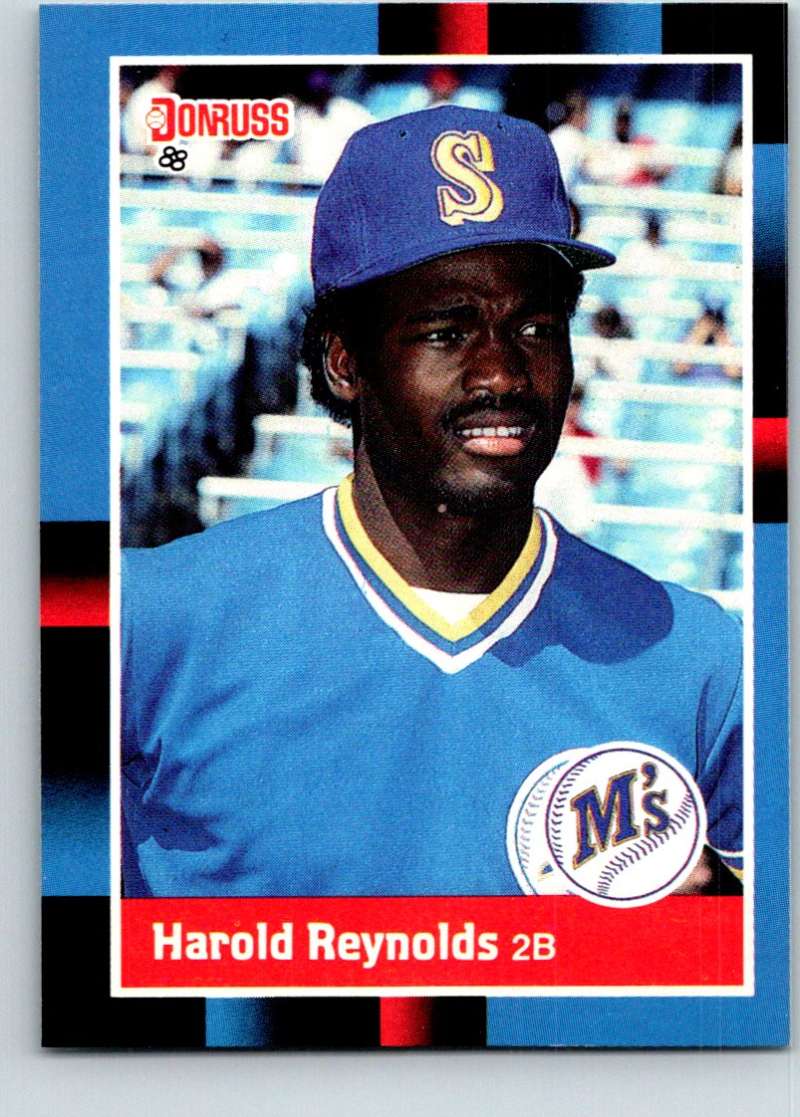 1988 Donruss #563 Harold Reynolds Mint Image 1