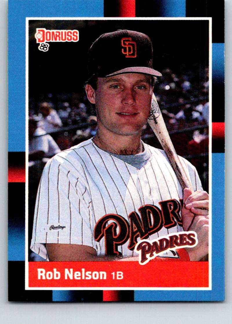 1988 Donruss #574 Rob Nelson UER Mint Image 1