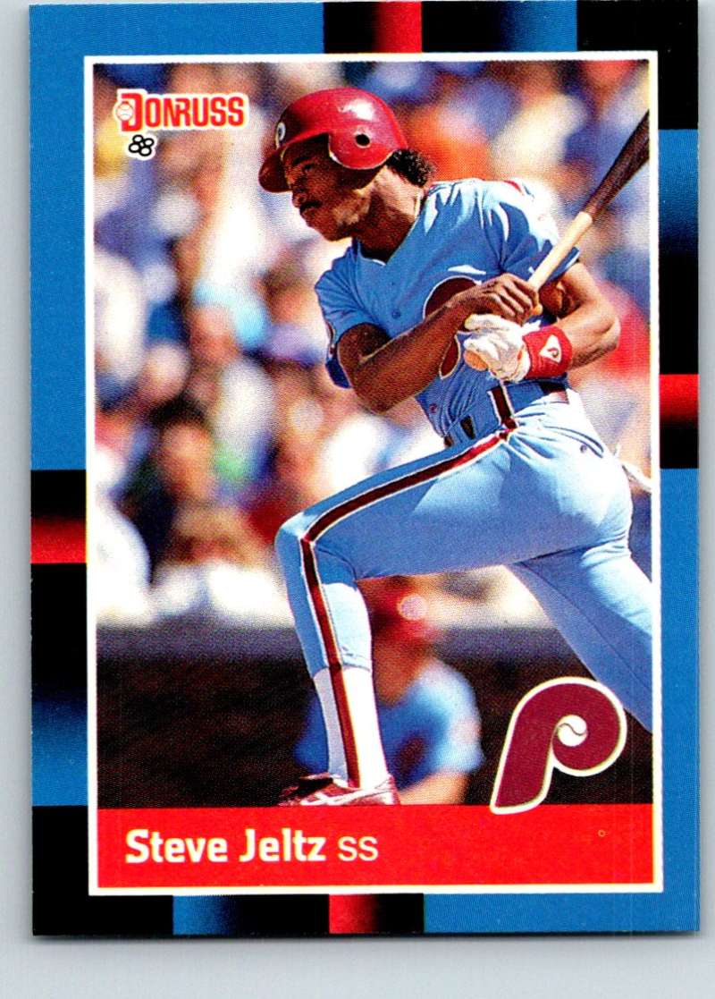 1988 Donruss #576 Steve Jeltz UER Mint Image 1
