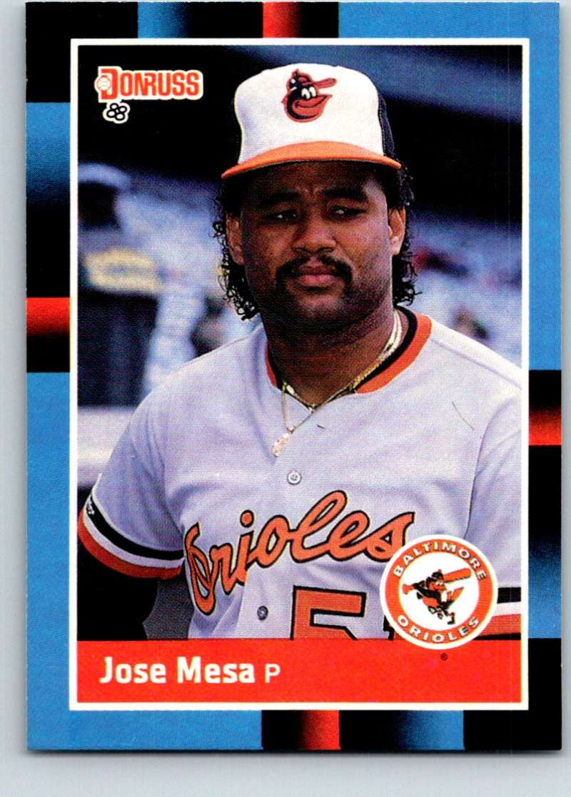 1988 Donruss #601 Jose Mesa Mint RC Rookie Image 1
