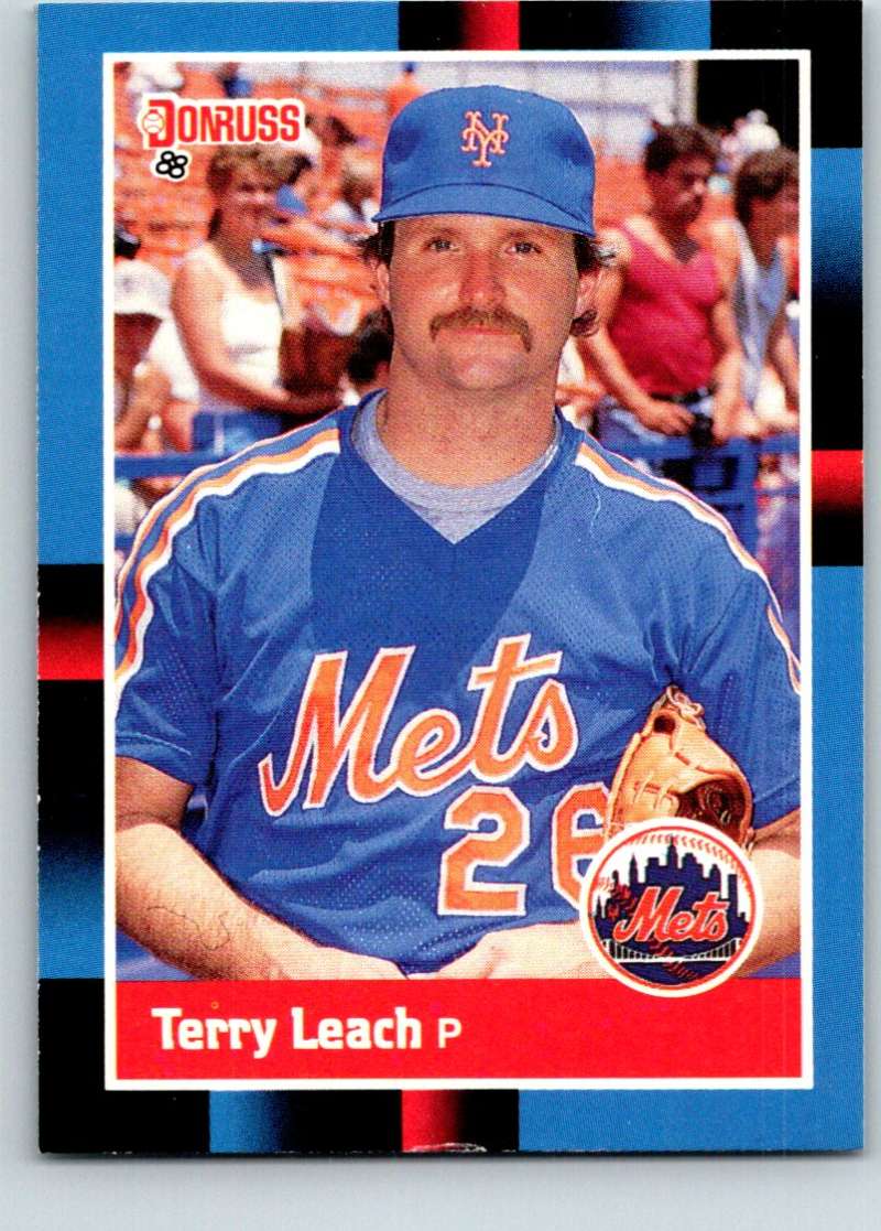 1988 Donruss #603 Terry Leach Mint SP Image 1
