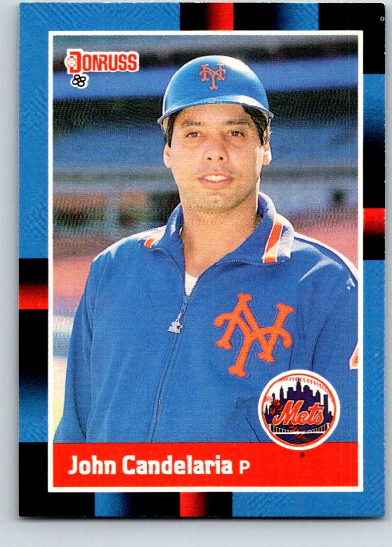 1988 Donruss #608 John Candelaria Mint Image 1