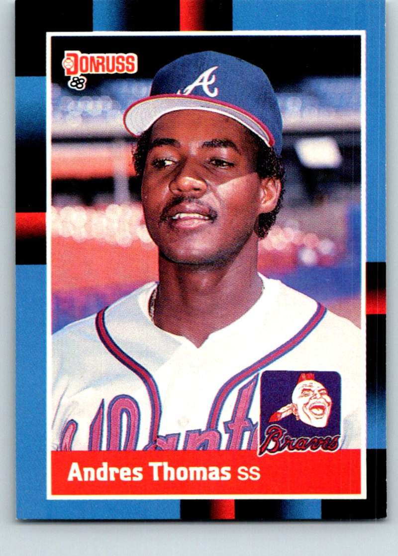 1988 Donruss #627 Andres Thomas Mint SP Image 1