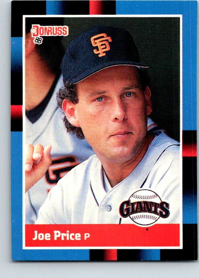 1988 Donruss #655 Joe Price Mint SP Image 1