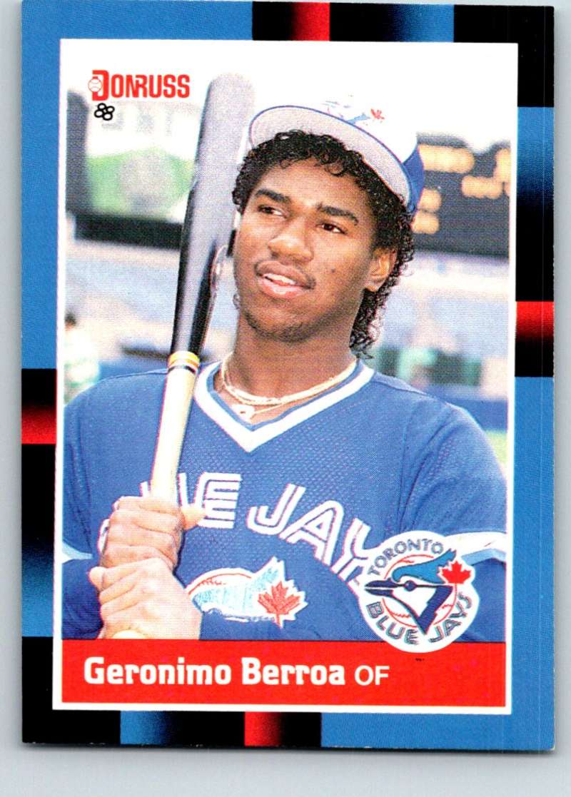 1988 Donruss #659 Geronimo Berroa Mint RC Rookie Image 1
