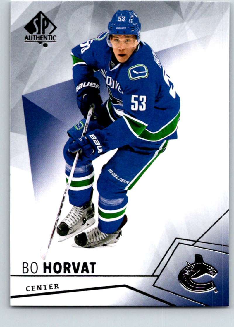 2015-16 Upper Deck SP Authentic #13 Bo Horvat Canucks Image 1