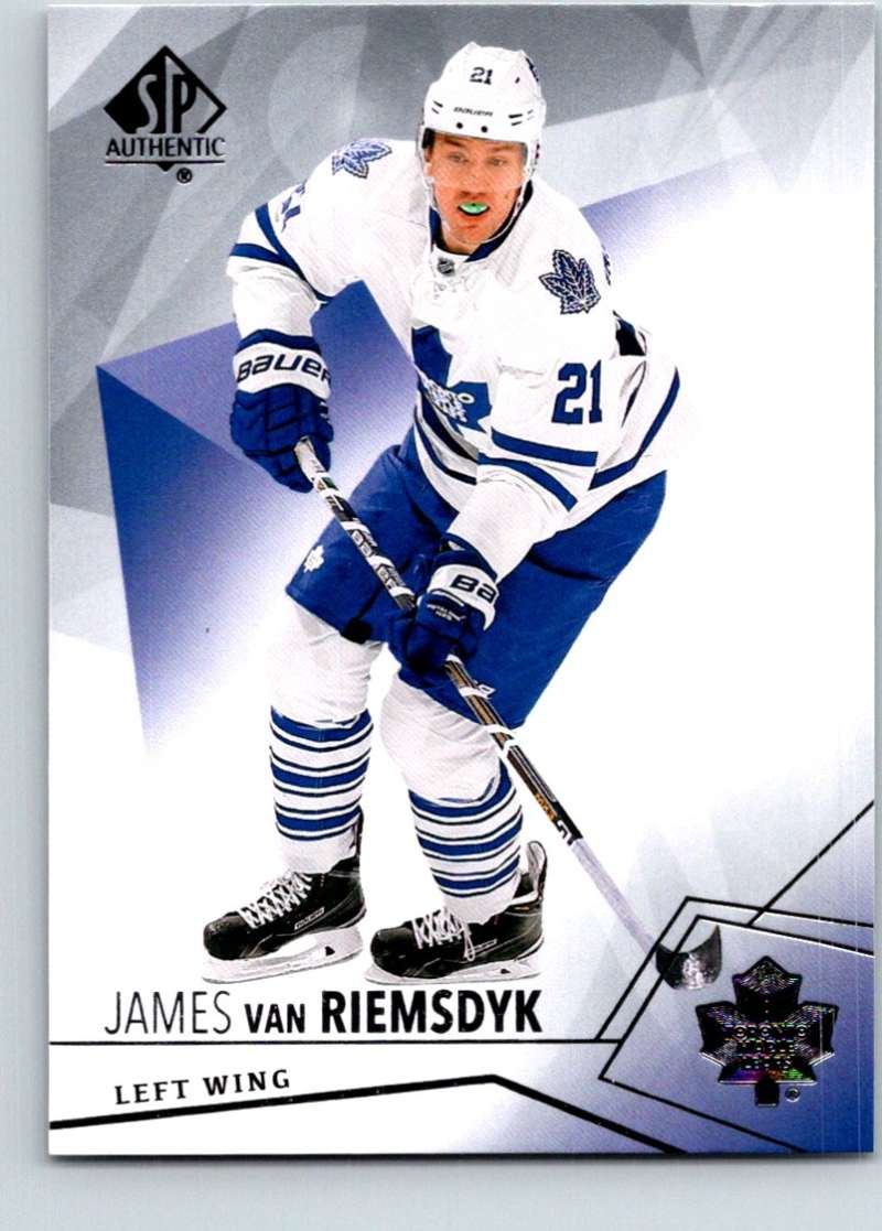 2015-16 Upper Deck SP Authentic #18 James van Riemsdyk Maple Leafs Image 1