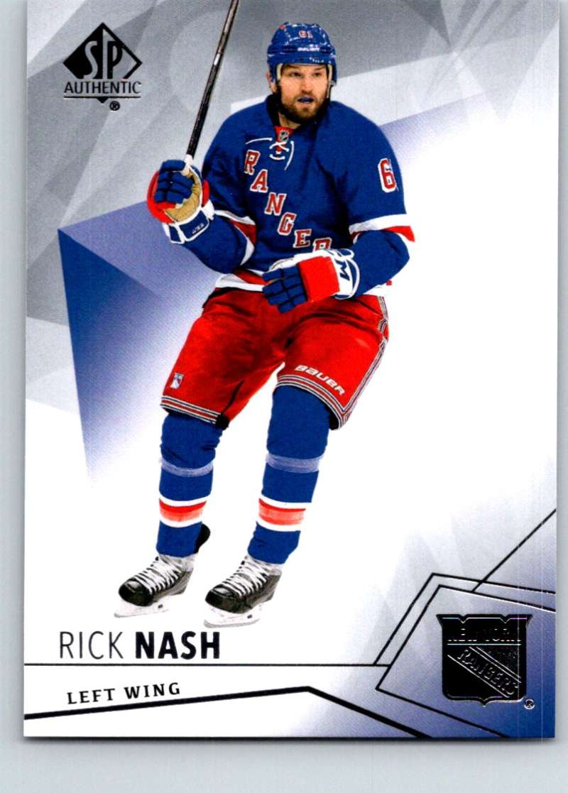 2015-16 Upper Deck SP Authentic #20 Rick Nash NY Rangers Image 1