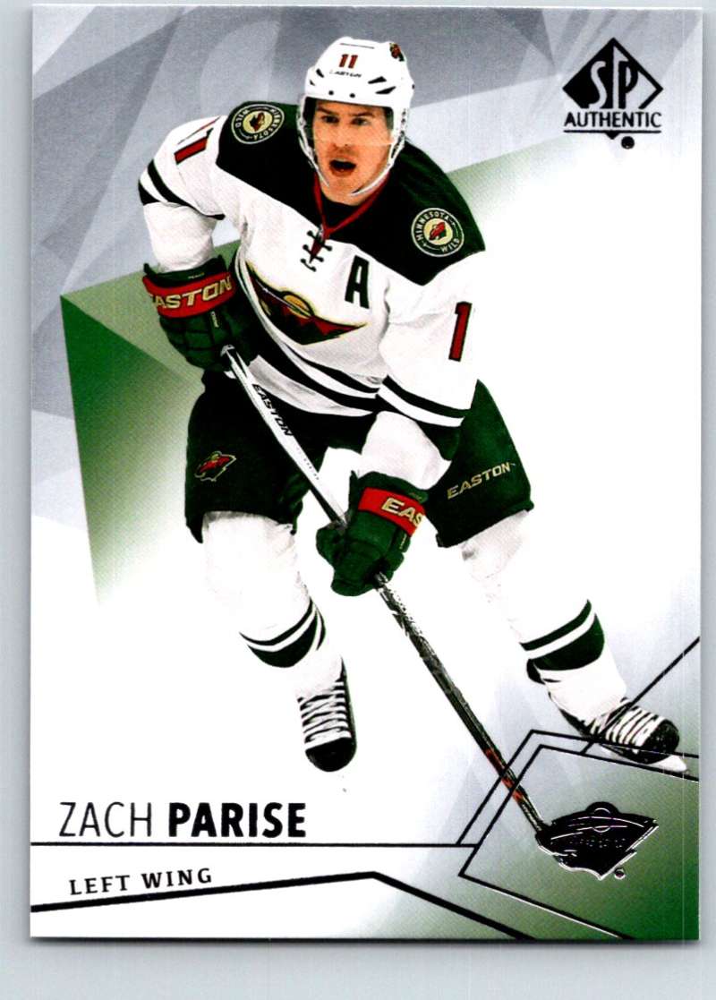 2015-16 Upper Deck SP Authentic #26 Zach Parise Wild Image 1