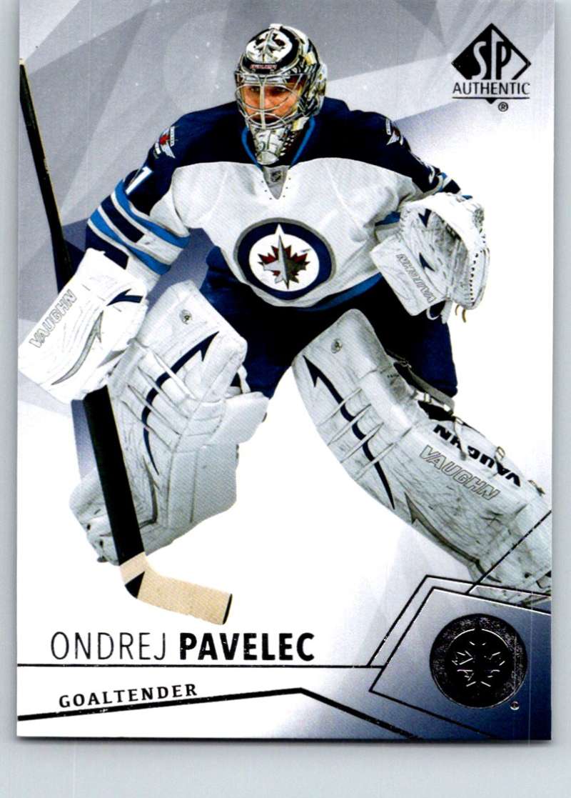 2015-16 Upper Deck SP Authentic #41 Ondrej Pavelec Winn Jets Image 1