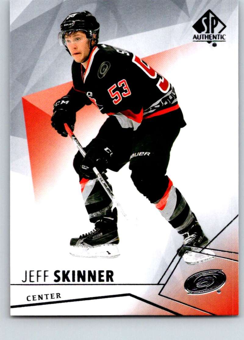 2015-16 Upper Deck SP Authentic #56 Jeff Skinner Hurricanes Image 1