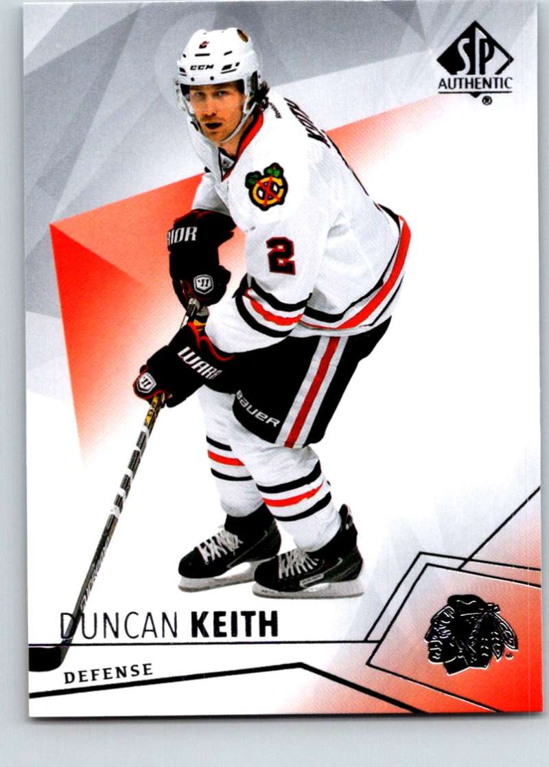 2015-16 Upper Deck SP Authentic #64 Duncan Keith Blackhawks Image 1