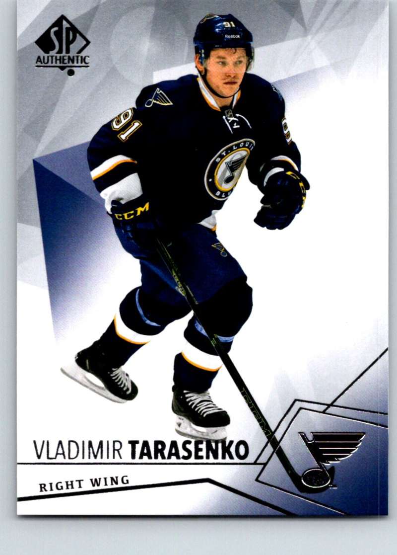 2015-16 Upper Deck SP Authentic #77 Vladimir Tarasenko Blues Image 1