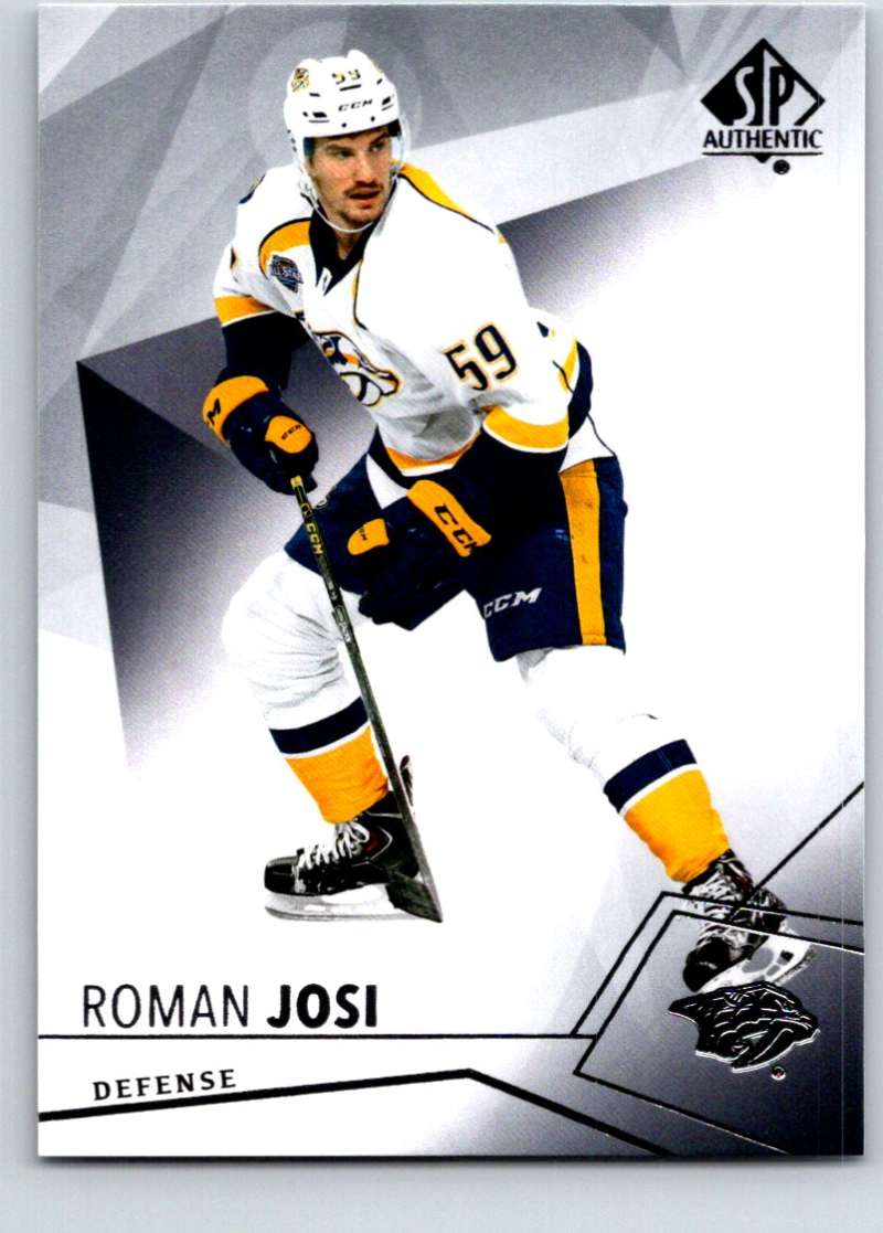 2015-16 Upper Deck SP Authentic #97 Roman Josi Predators Image 1
