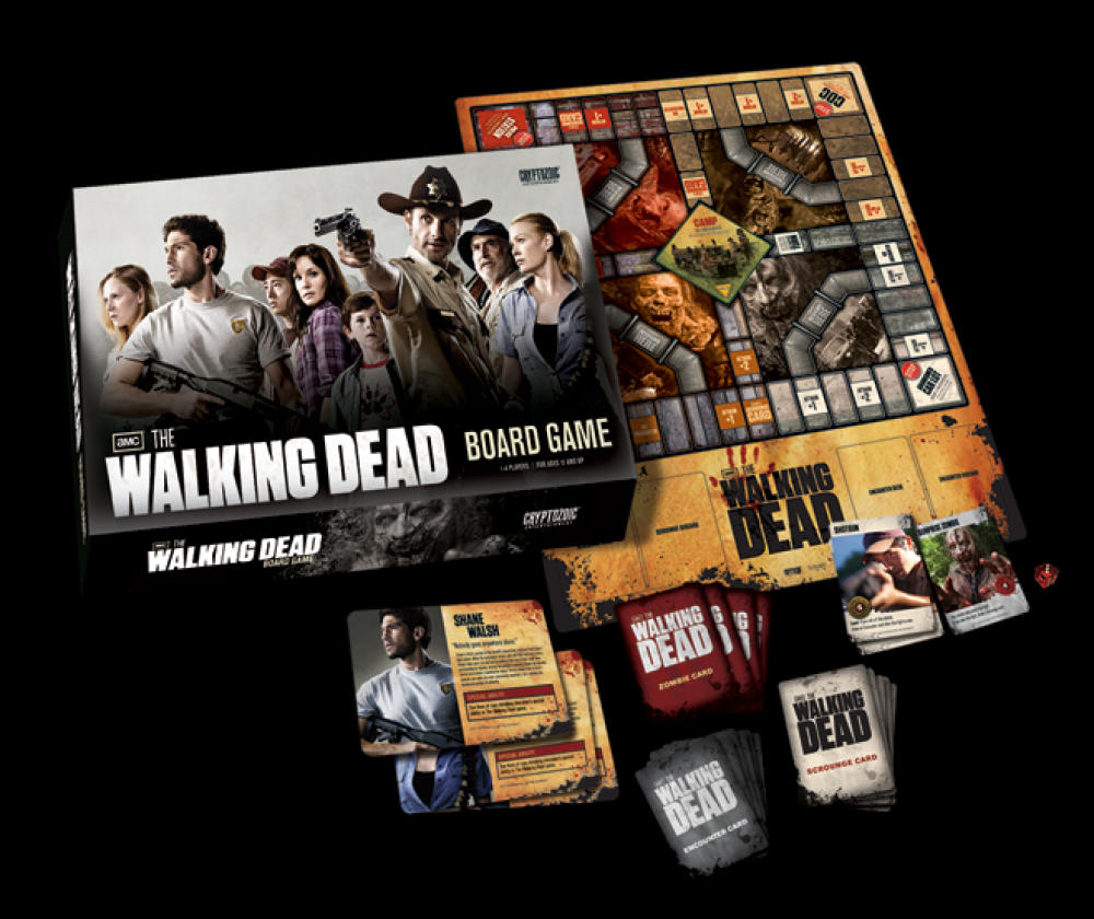 (HCW) 2011 Cryptozoic The Waking Dead Board Game - Brand New Sealed Image 2