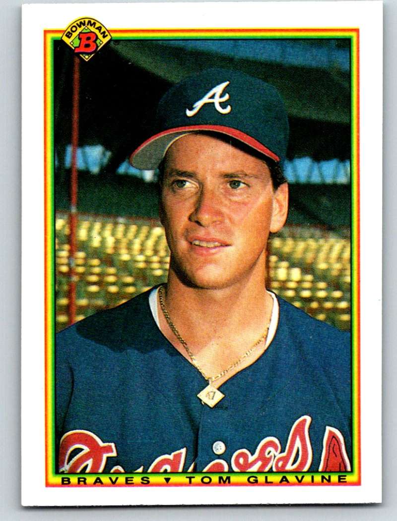 1990 Bowman #2 Tom Glavine Mint Image 1