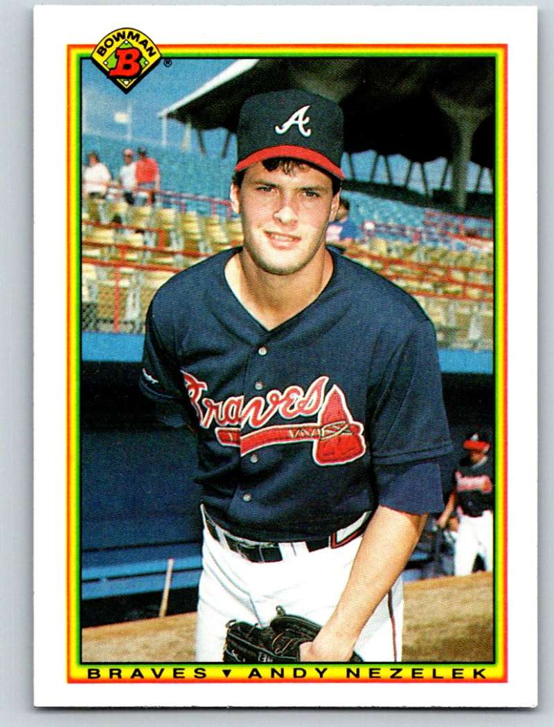 1990 Bowman #3 Andy Nezelek Mint Image 1