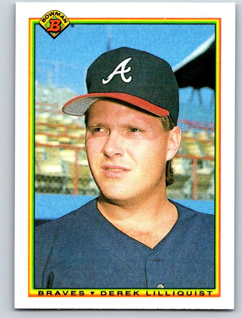 1990 Bowman #7 Derek Lilliquist Mint Image 1
