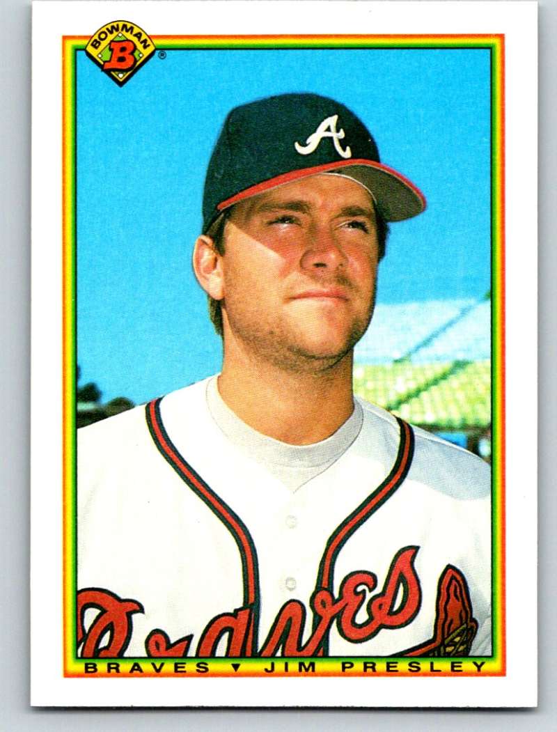 1990 Bowman #18 Jim Presley Mint Image 1