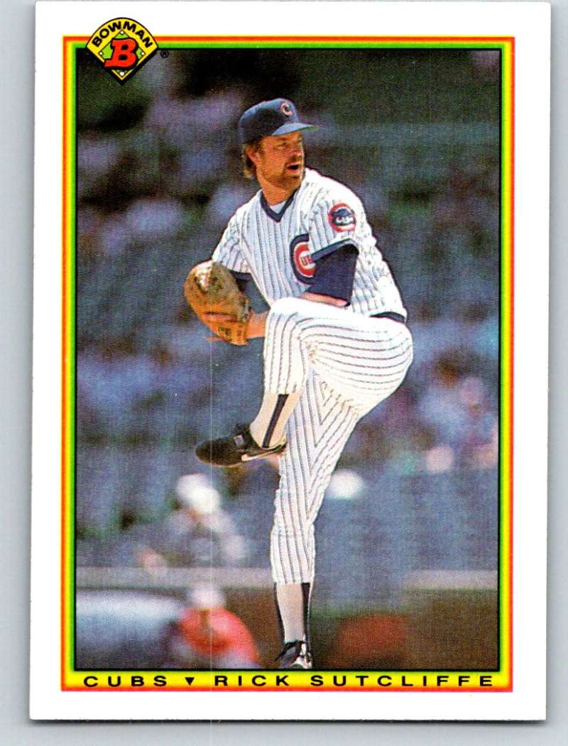 1990 Bowman #21 Rick Sutcliffe Mint Image 1