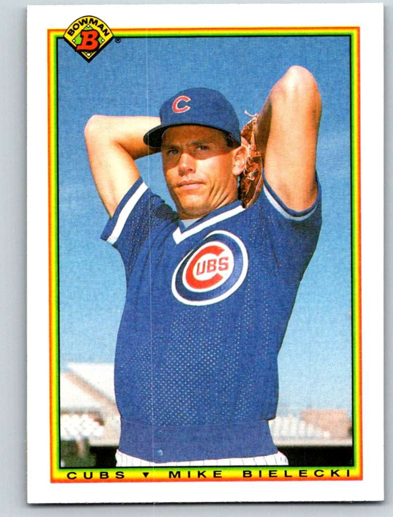 1990 Bowman #22 Mike Bielecki Mint Image 1