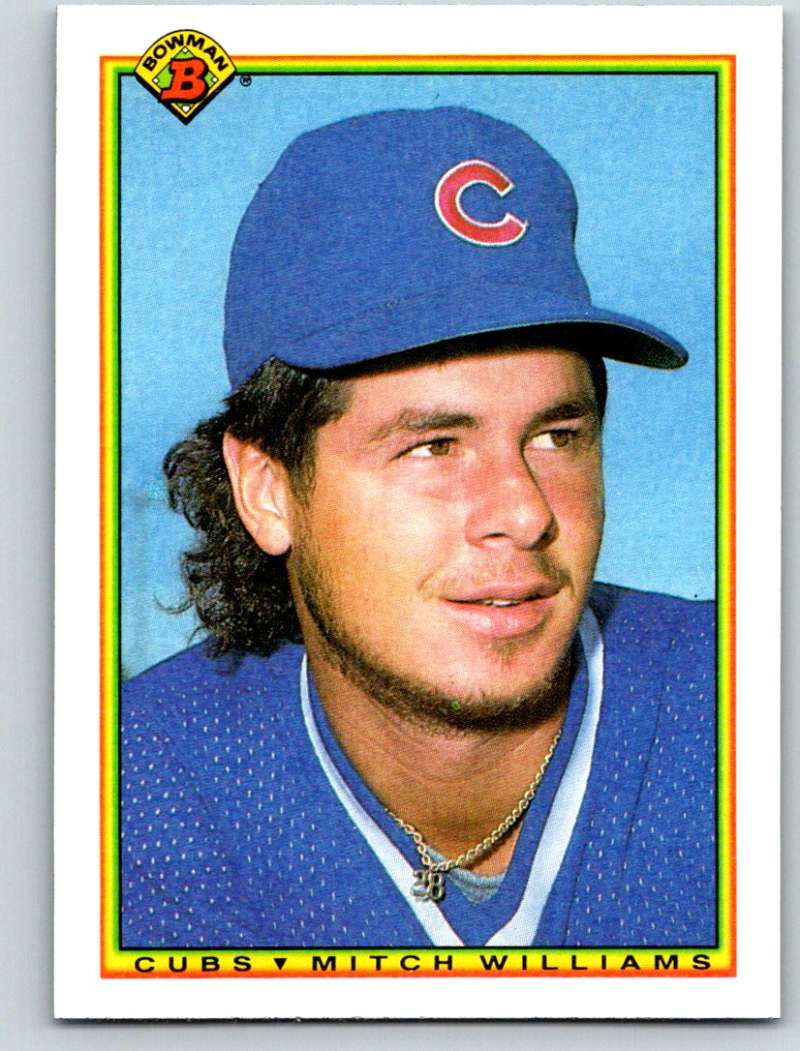 1990 Bowman #25 Mitch Williams Mint Image 1