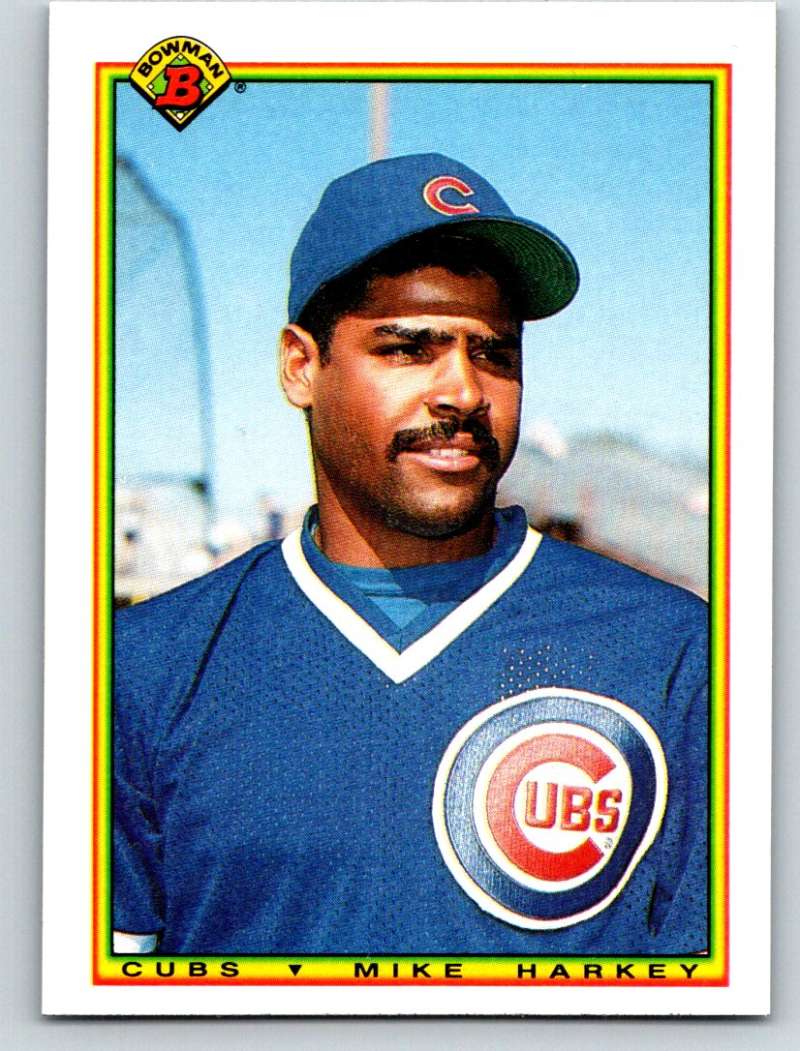 1990 Bowman #28 Mike Harkey Mint Image 1